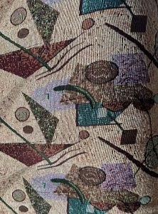 Покрывало гобеленовое многоцветное диз. № 353