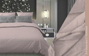 КПБ Бязь "Бояртекс" диз. № 164 Виши, 1/1 Вид, бежевый (L)