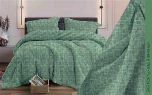 КПБ Бязь "Бояртекс" диз. № 343 Контур, 3 Вид, зеленый (L)