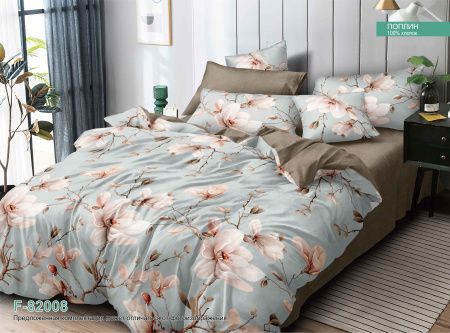 КПБ Поплин "Luxor" диз. № F 82008 A/B (N)