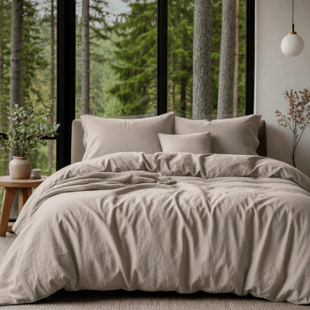 КПБ Теплый лён "Koenigson" диз. № 16-0000 Aska 8