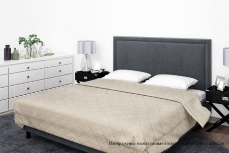 Покрывало "Бояртекс" ультрастеп гл/кр. диз. №12-0000 Слоновая кость (верх/низ слоновая кость)