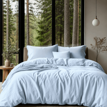 КПБ Теплый лён "Koenigson" диз. № 15-4030 Himlen