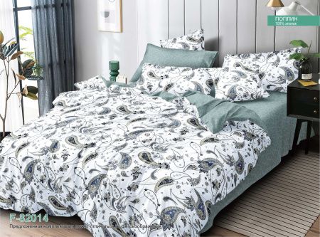 КПБ Поплин "Luxor" диз. № F 82014 A/B (N)